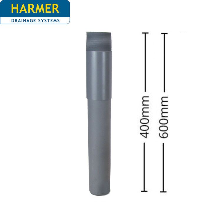 Harmer 2ADP Threaded Spigot Adaptor to 60mm x 400/600mm long