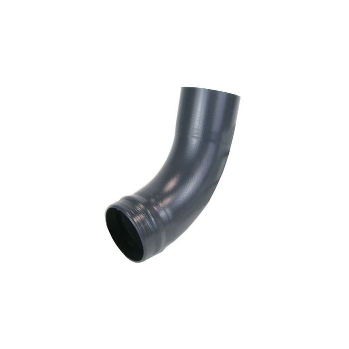 60mm Anthracite Grey Galvanised Steel Downpipe Shoe