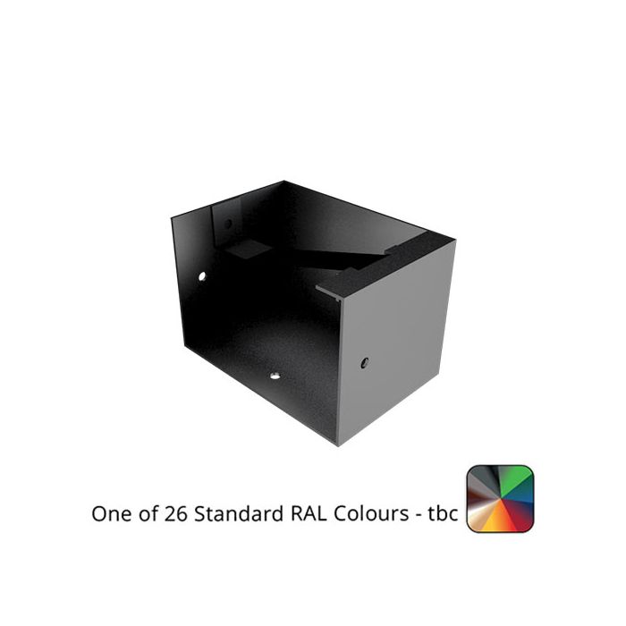200x150mm Aluminium Joggle Box Right Hand Stopend - One of 26 Standard Matt RAL colours TBC