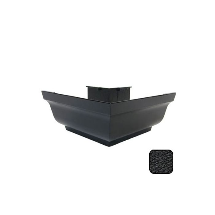 125x100mm SnapIT Aluminium Moulded 90 Degree External Gutter Angle - Textured Black