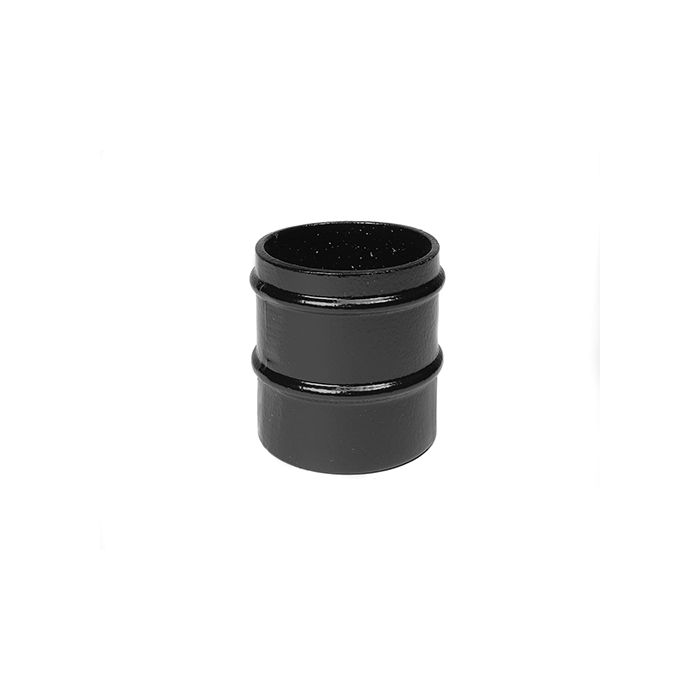 0mm (4") Cast Aluminium Loose Socket without Ears - Textured Black
