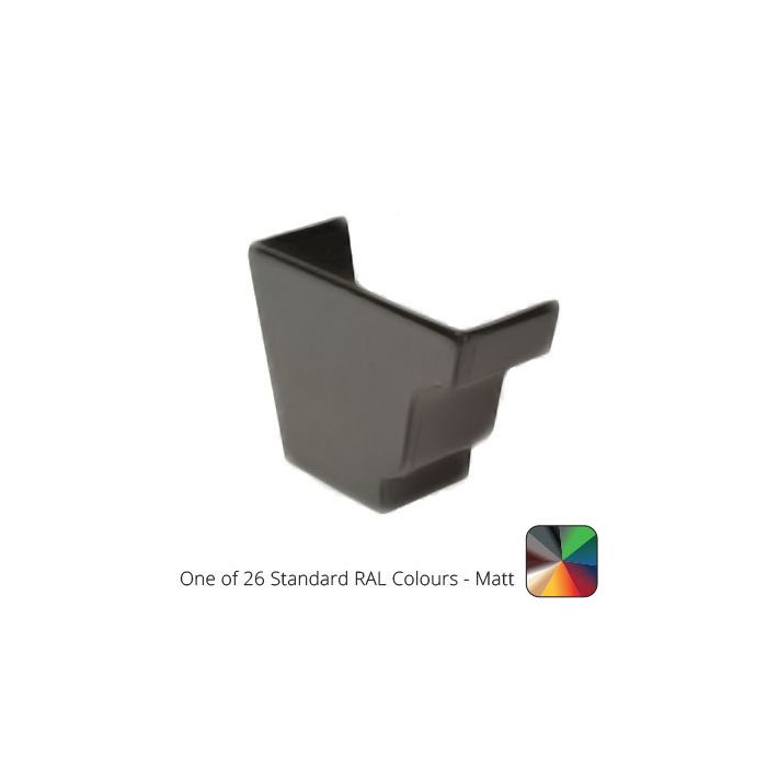 100 x 75mm (4"x3") Moulded Ogee Cast Aluminium Left Hand External Stop End - One of 26 Standard Matt RAL colours TBC 