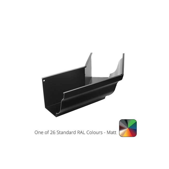 125x100mm SnapFix Aluminium Moulded 135 Degree External Gutter Angle - One of 26 Standard Matt RAL colours TBC
