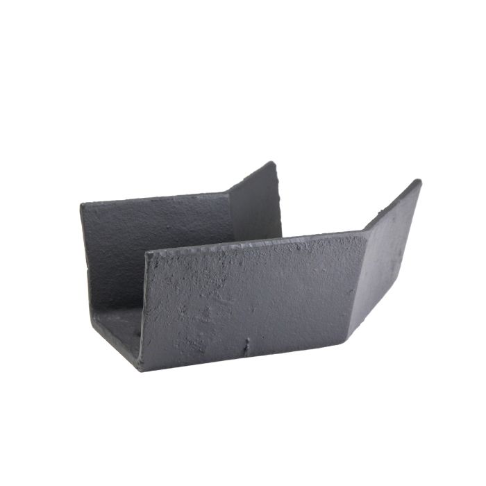 100 x 75mm (4"x3") Hargreaves Foundry Cast Iron Box Obtuse Angle - Primed - from Rainclear Systems