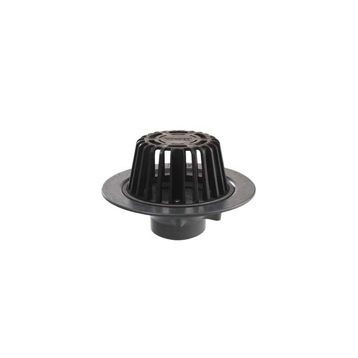Harmer C400T - 4"BSP Thread Cast Iron Vertical Outlet with Polypyrene Dome Grate