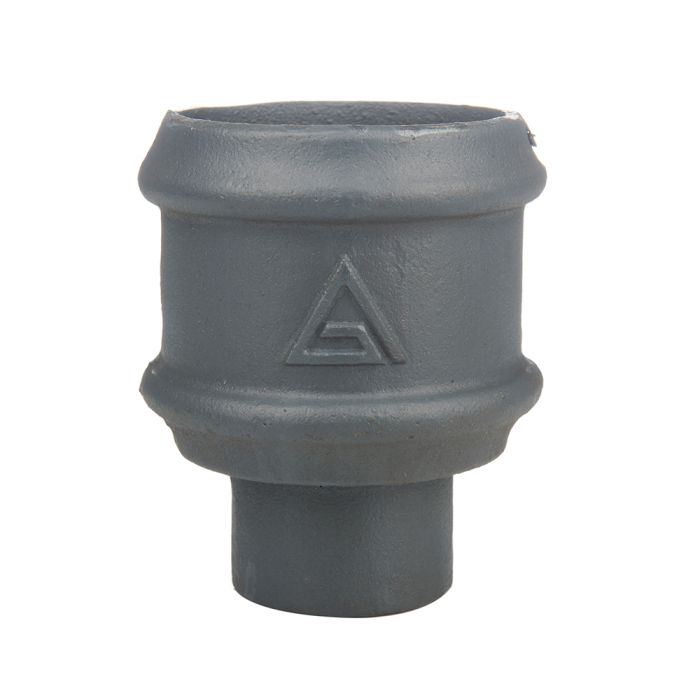 100mm (4") Cast Iron Loose Socket without Ears - Primed