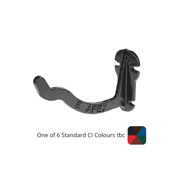 125mm (5") Victorian Ogee Cast Iron Fascia Bracket - One of 6 CI Standard RAL Colours TBC