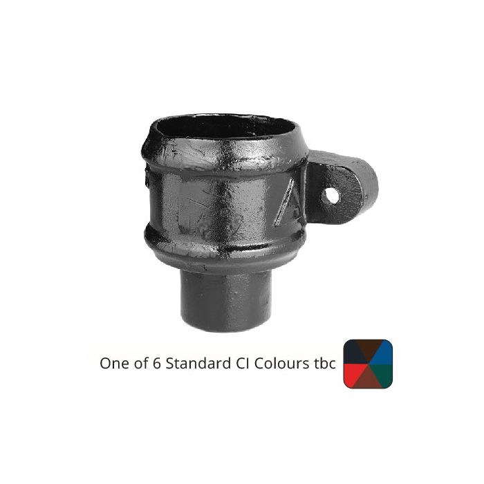 100mm (4") Cast Iron Loose Socket with Ears - One of 6 CI Standard RAL Colours TBC