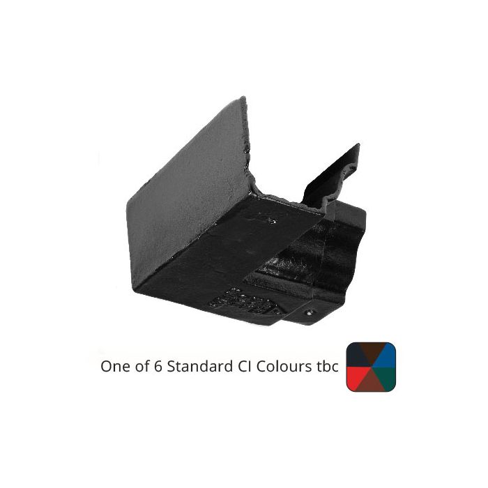 125x100 (5"x 4") Moulded Cast Iron 90 Internal Gutter Angle - One of 6 CI Standard RAL Colours TBC