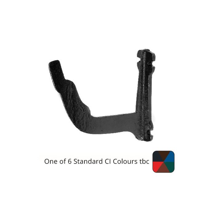 100x75 (4"x 3") Moulded Cast Iron Fascia Bracket - One of 6 CI Standard RAL Colours TBC