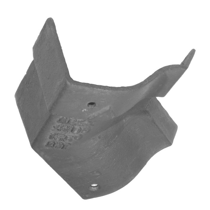 115mm (4.5") Victorian Ogee Cast Iron 135 degree Internal Gutter Angle - Primed