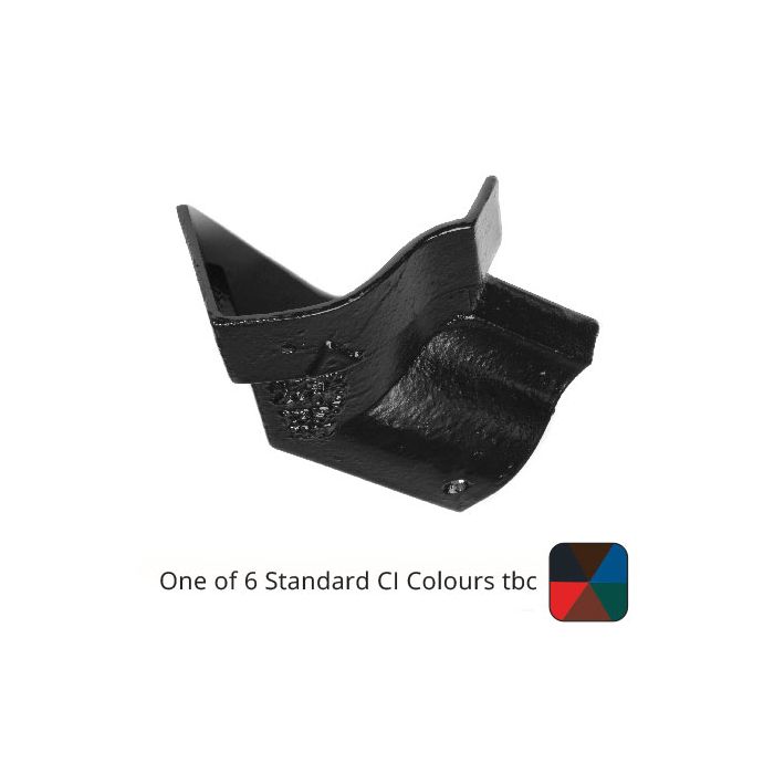 115mm (4.5") Victorian Ogee Cast Iron 135 degree Internal Gutter Angle - One of 6 CI Standard RAL Colours TBC

