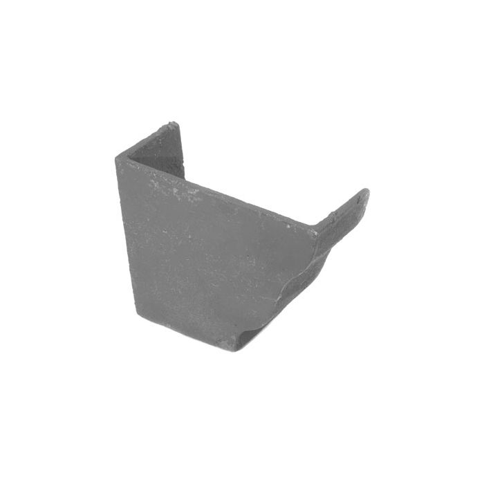 125x100 (5"x 4") Moulded Cast Iron Left Hand Internal Stopend - Primed