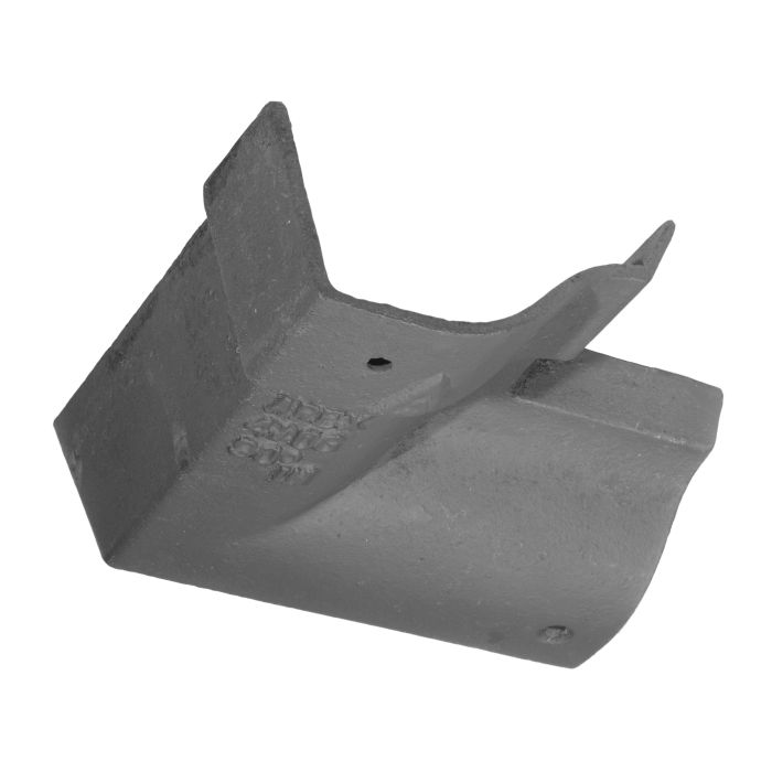 115mm (4.5") Victorian Ogee Cast Iron 90 degree Internal Gutter Angle