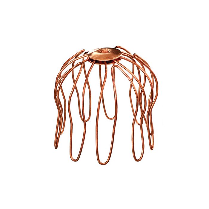 Copper leafguard for 100mm copper downpipe