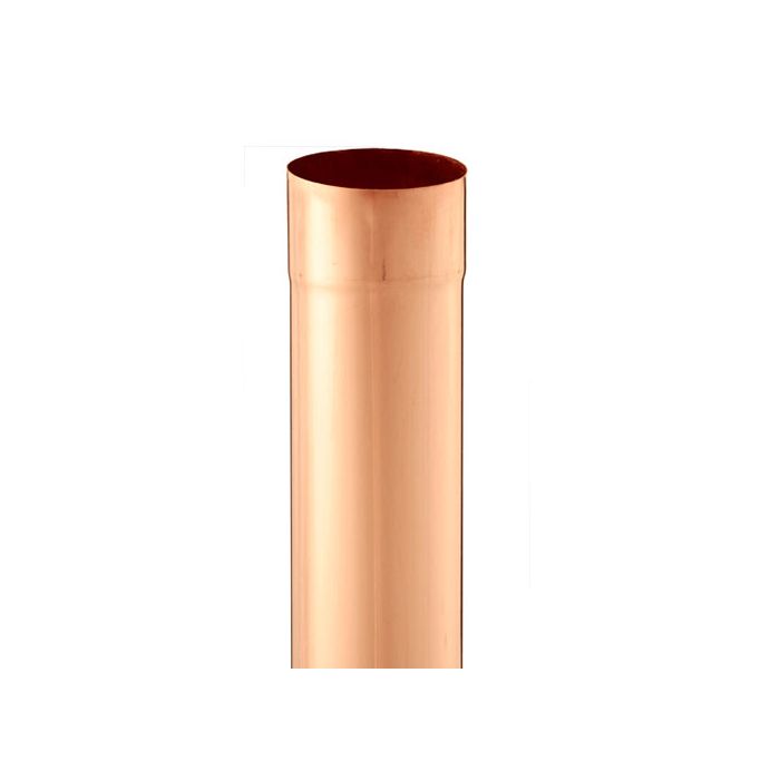 80mm Copper Downpipe 3m Length