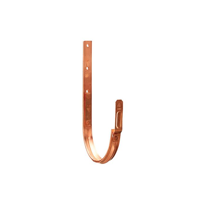 125mm Half Round Copper Top Fix Rafter Bracket