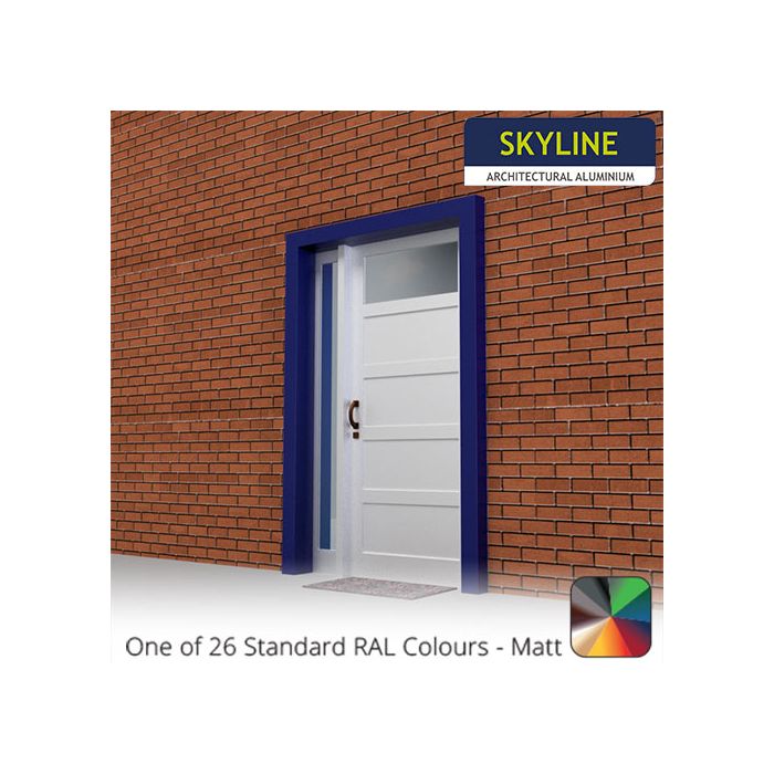 100mm Face Deepline Door Surround Kit - Max 1200mm x 2100mm - One of 26 Standard RAL Colours TBC