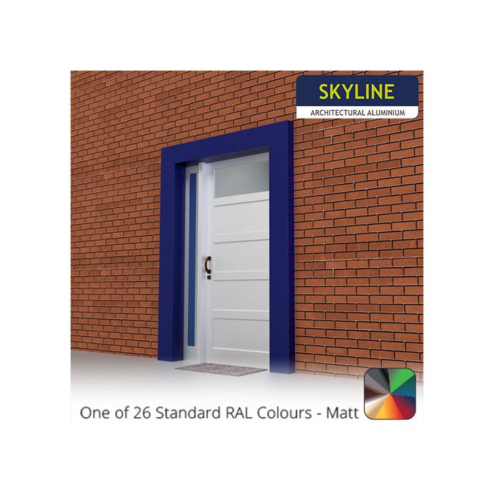 200mm Face Deepline Door Surround Kit - Max 1200mm x 2100mm - One of 26 Standard RAL Colours TBC