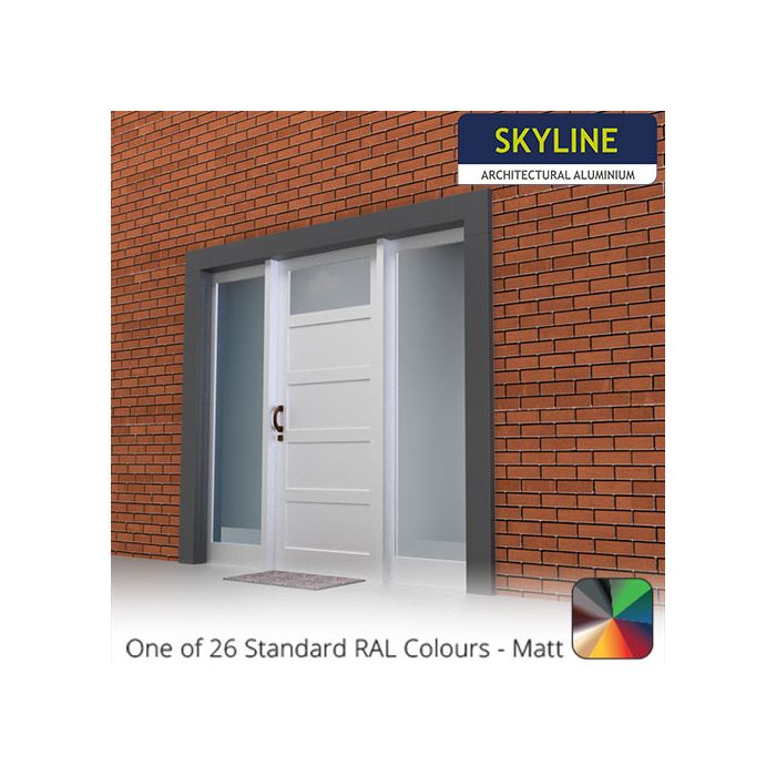 150mm Face Slimline Door Surround Kit - Max 2200mm x 2100mm - One of 26 Standard RAL Colours TBC