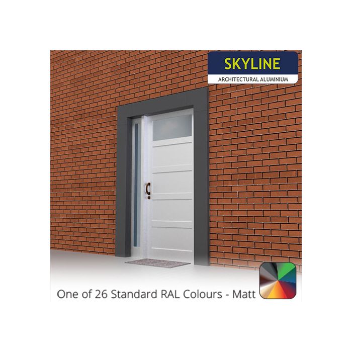 200mm Face Slimline Door Surround Kit - Max 1200mm x 2100mm - One of 26 Standard RAL Colours TBC