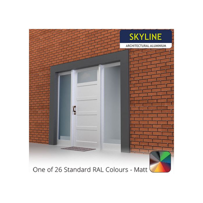 200mm Face Slimline Door Surround Kit - Max 2200mm x 2100mm - One of 26 Standard RAL Colours TBC