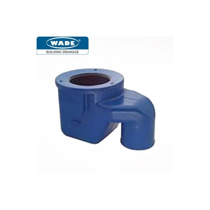 Vari-Level 'S' Trapped 50mm Seal Cast Iron Wade Drain Body - 100mm BS 416