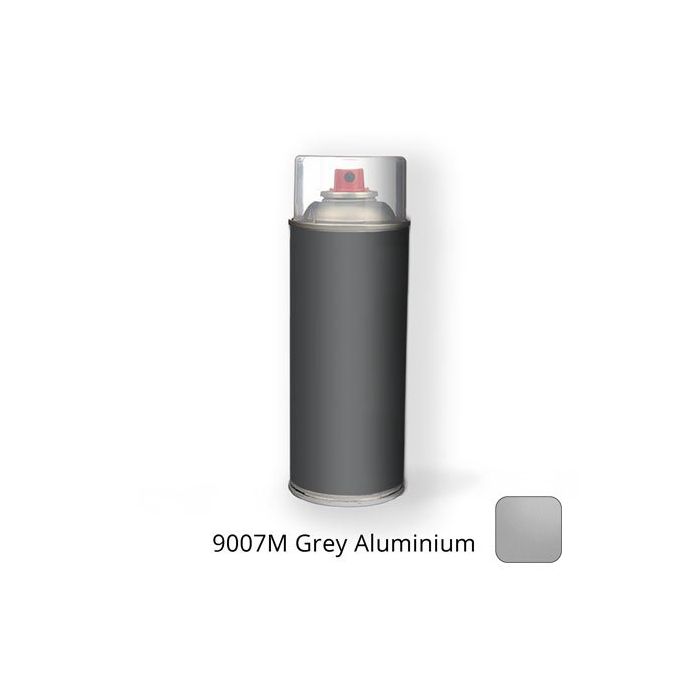 400ml - RAL 9007 'Grey Aluminium' Galvanised Steel Touch Up Spray Paint