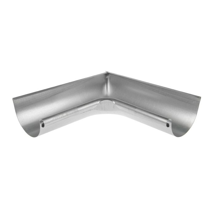 125mm Half Round Galvanised Steel 90Âº Internal Gutter Angle