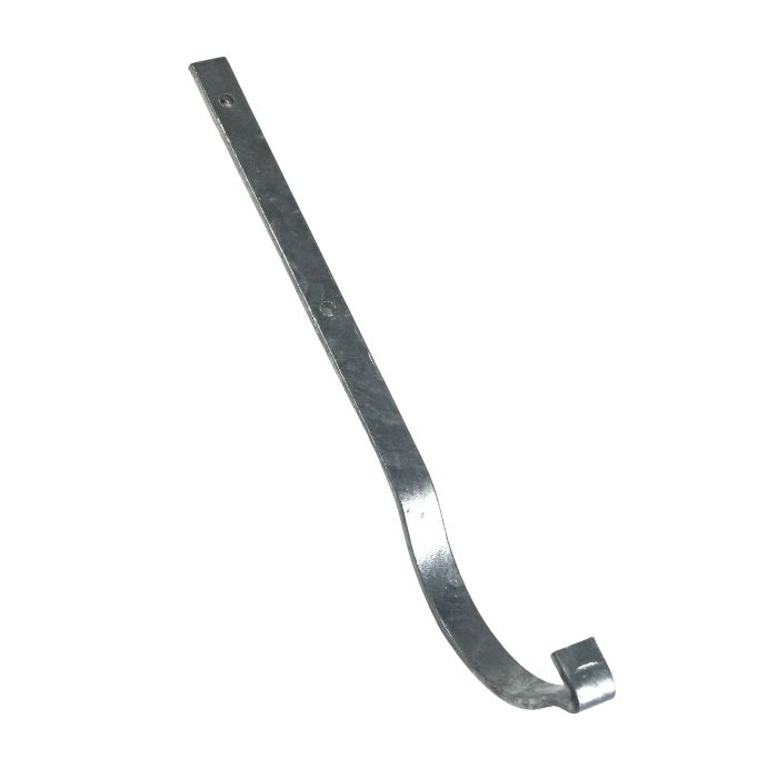115mm (4 1/2") Hargreaves Foundry Beaded Half Round Gutter Galv Top-fix Bracket - Primed