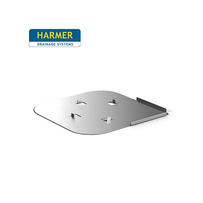 185x185mm Galvanised Steel Base for Harmer Modulock Non-Combustible Pedestals