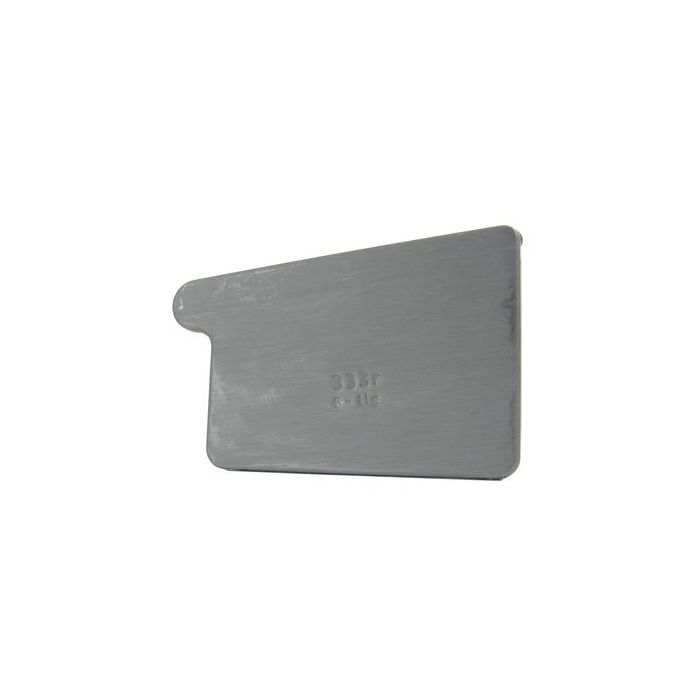 120mm Quartz Zinc Box Right-Hand Gutter Stopend