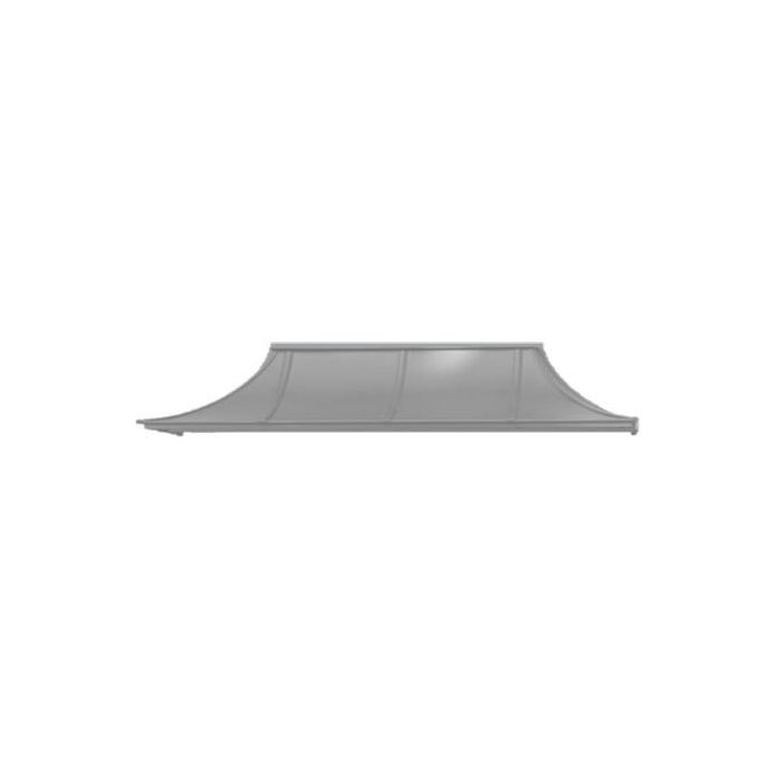 1500mm Quartz Zinc Belgravia Deco - 610mm tall - Canopy