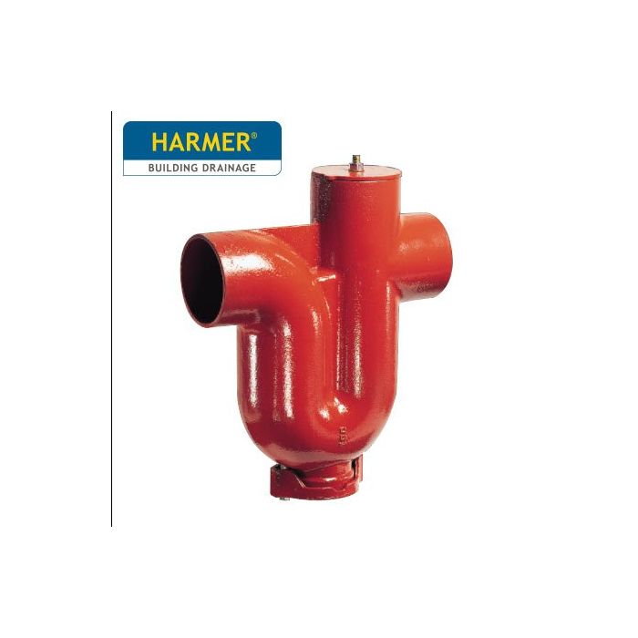 100mm Harmer SML Cast Iron Soil & Waste Above Ground Pipe - Branch Traps