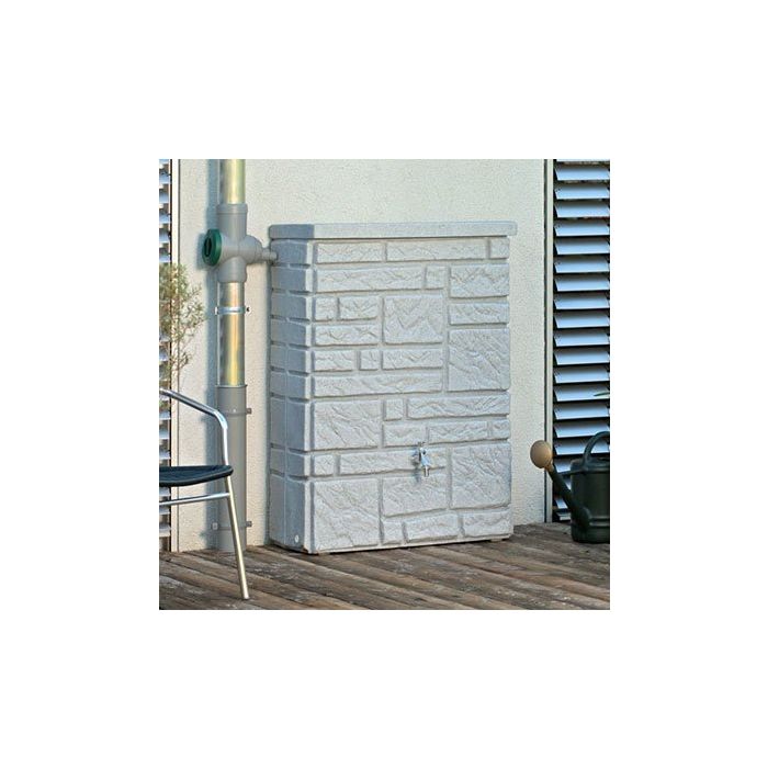 Wall Granite 300ltr water tank 118h x 80w x 40d with Chrome Tap