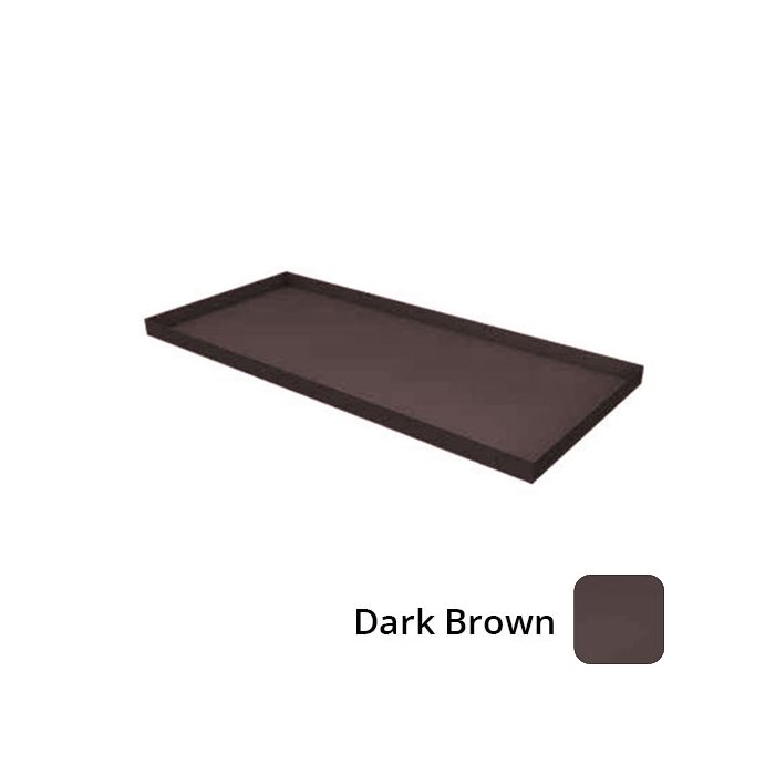 Valenta Aluminium Raised Bed / Planter - 2000x900mm  - Dark Brown 