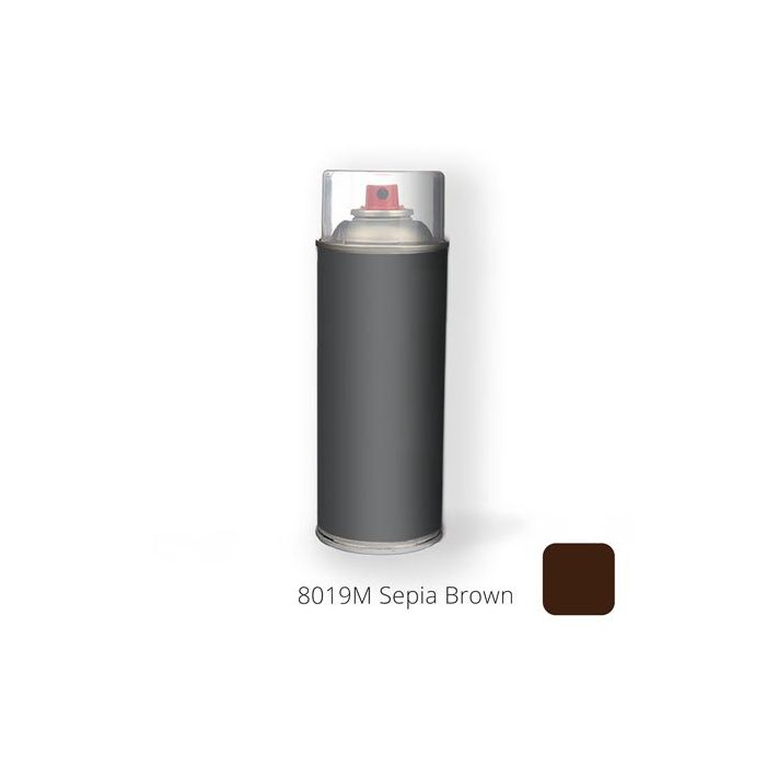 400ml can - 8019M Sepia Brown Touch Up Spray Paint