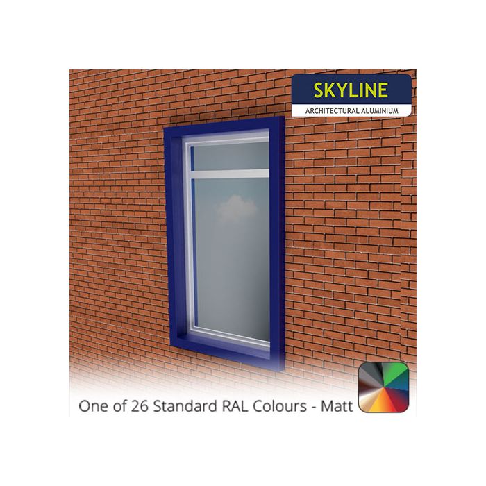 100mm Face Deepline Window Surround Kit - Max 1200mm x 2200mm - One of 26 Standard RAL Colours TBC