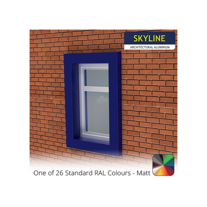 150mm Face Deepline Window Surround Kit - Max 700mm x 1200mm - One of 26 Standard RAL Colours TBC