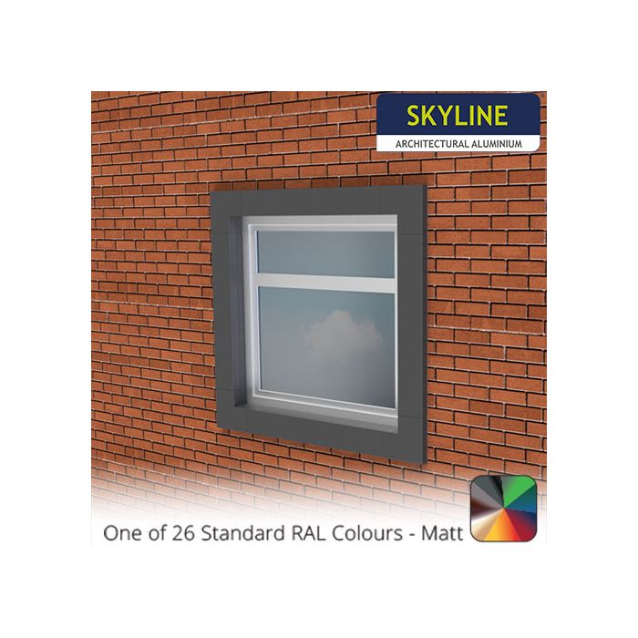 150mm Face Slimline Window Surround Kit - Max 1200mm x 1200mm - One of 26 Standard RAL Colours TBC
