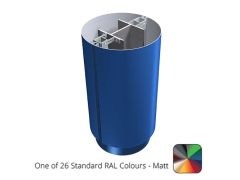 400mm Skyline Aluminium Circular Column Casing - 3m length - one of 26 Ral colours tbc