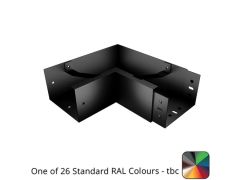 125x100mm Aluminium Joggle Box 90 Degree Internal Gutter Angle - One of 26 Standard Matt RAL colours TBC