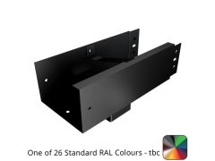 125x100mm Aluminium Joggle Box Running Outlet with 75x75mm Spigot - One of 26 Standard Matt RAL colours TBC
