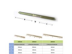 140mm M10 Screw For Copper Downpipe Brkt