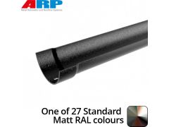 150mm (6")Half Round Cast Aluminium Gutter 1.83m length - One of 26 Standard Matt RAL colours TBC 