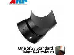 150mm (6")Half Round Cast Aluminium Gutter 135 External Angle - One of 26 Standard Matt RAL colours TBC 