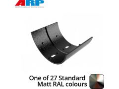 150mm (6")Half Round Cast Aluminium Gutter Union - One of 26 Standard Matt RAL colours TBC 