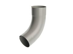 80mm Dusty Grey Steel D/Pipe 70 Bend