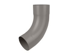 80mm Dusty Grey Steel D/Pipe 90 Bend