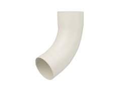 80mm Grey White Steel D/Pipe 70 Bend